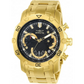 Invicta Men’s Pro Diver Quartz Chrono 100m Gold Tone