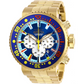 Invicta Men’s Pro Diver Quartz Chrono 500m Gold Tone