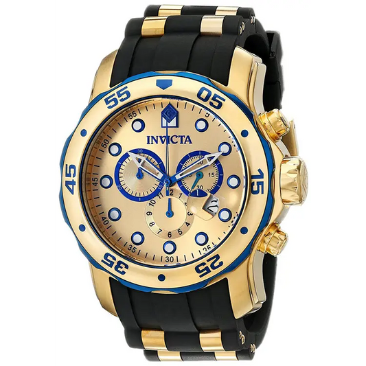 Invicta Men’s Pro Diver Quartz Chrono Stainless Steel Black