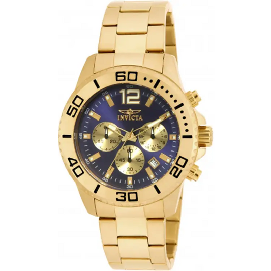Invicta Men’s Pro Diver Quartz Chronograph 50m Gold-Plated