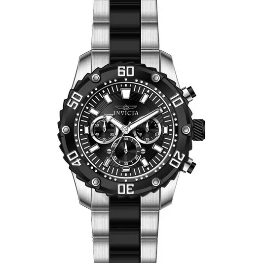 Invicta Men’s Pro Diver Quartz Chronograph Black Dial Watch