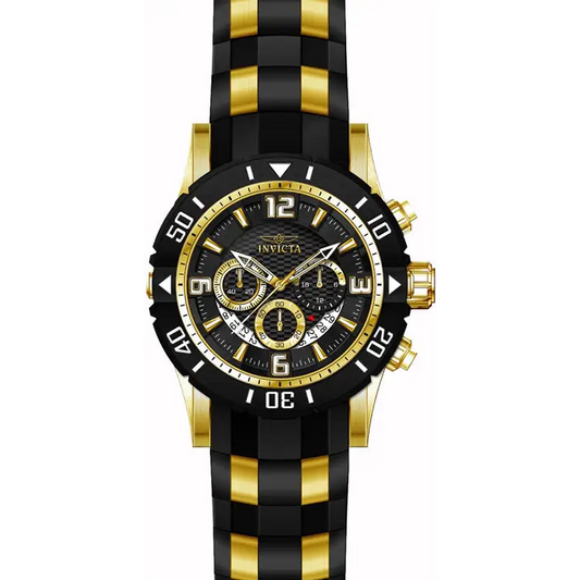 Invicta Men’s Pro Diver Quartz Chronograph Black Dial Watch
