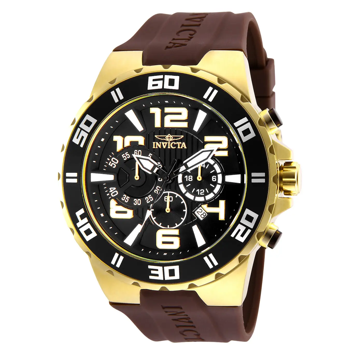 Invicta Men’s Pro Diver Quartz Chronograph Stainless Steel