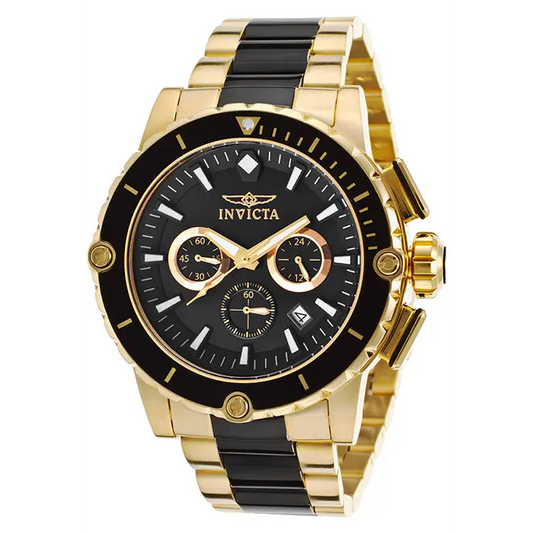 Invicta Men’s Pro Diver Quartz Chronograph Two Tone