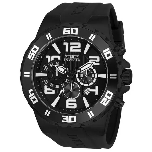 Invicta Men’s Pro Diver Quartz Multifunction Black Dial
