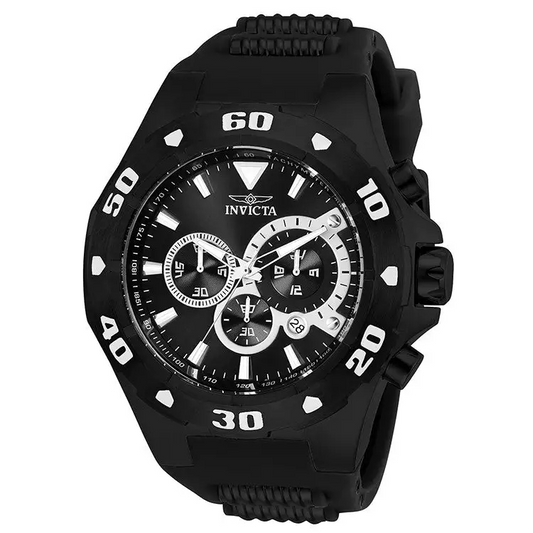 Invicta Men’s Pro Diver Quartz Multifunction Black Dial