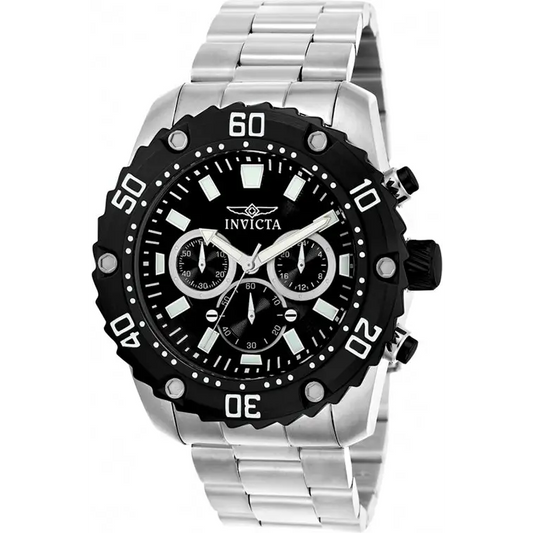 Invicta Men’s Pro Quartz Diver Chrono 100m Stainless Steel