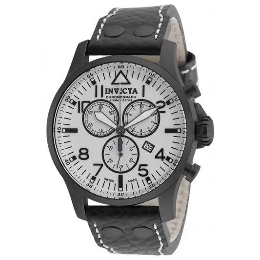 Invicta Men’s Reserve Chronograph 100m Black Stainless