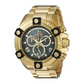Invicta Men’s Reserve Chronograph 200m Gold Plated Stainless