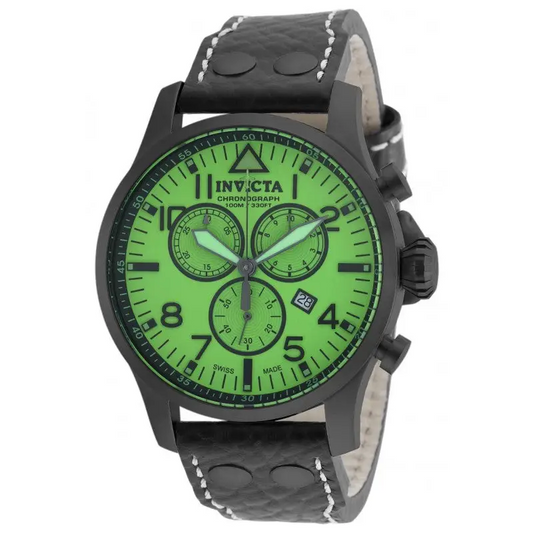 Invicta Men’s Reserve Chronograph Black Stainless Steel