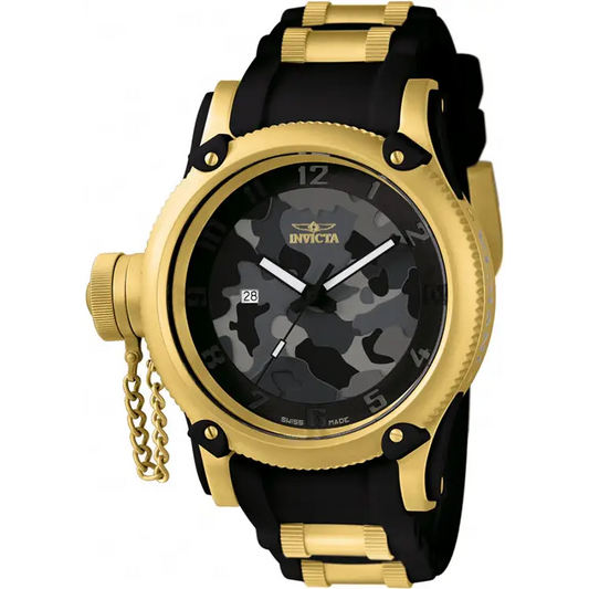 Invicta Men’s Russian Diver 100m Stainless Steel/Black
