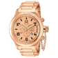 Invicta Men’s Russian Diver Chrono Rose Gold Tone Stainless