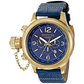 Invicta Men’s Russian Diver Lefty Chronograph Dark Blue Dial