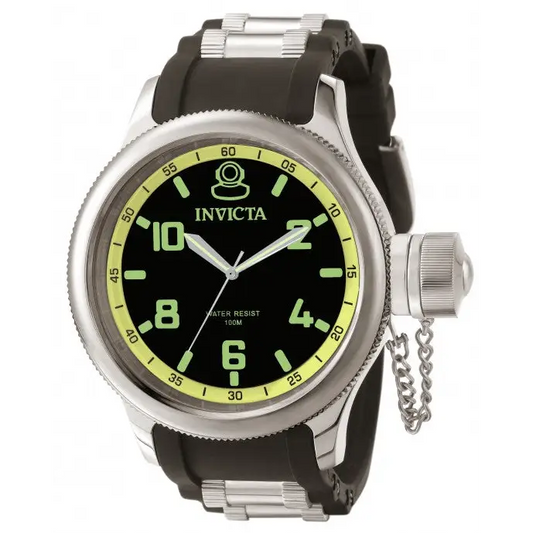 Invicta Men’s Russian Diver Stainless Steel Black