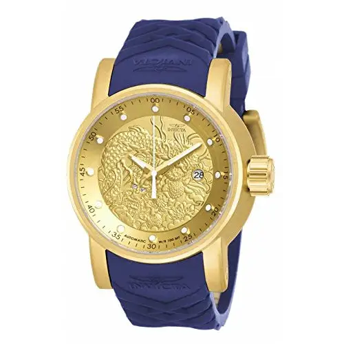 Invicta Men's S1 Rally Automatic Blue Silicone Watch