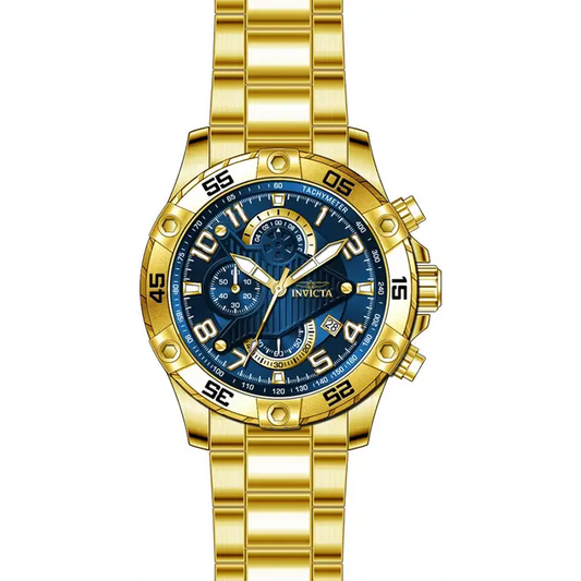 Invicta Men’s S1 Rally Chrono 100m Gold Plated Stainless