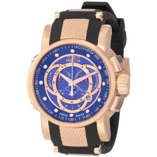 Invicta Men’s S1 Rally Chrono Rose Gold Plated Stainless