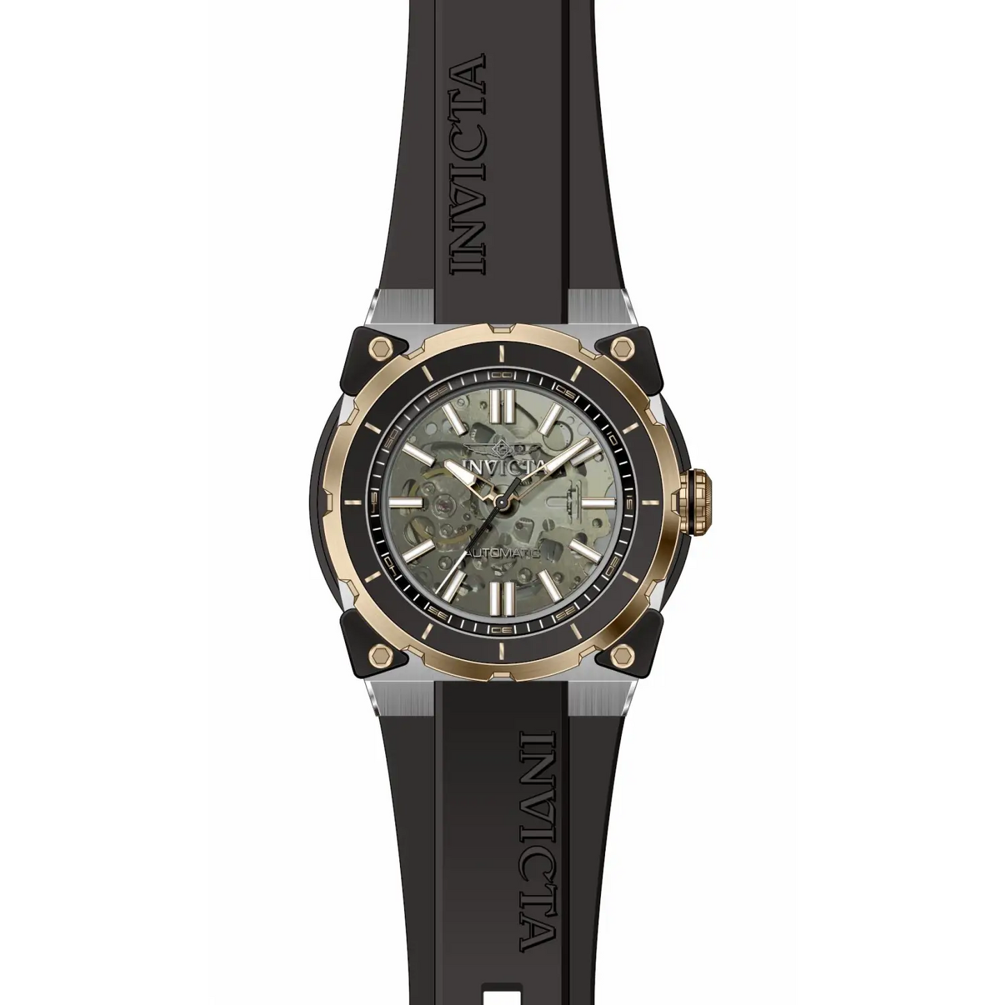 Invicta Men’s S1 Rally Chrono Stainless Steel Black Silicone