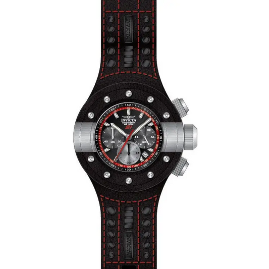 Invicta Men’s S1 Rally Chrono Stainless Steel Leather