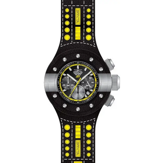 Invicta Men’s S1 Rally Chrono Stainless Steel Leather