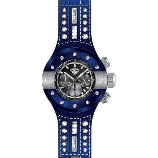 Invicta Men’s S1 Rally Chrono Stainless Steel Leather