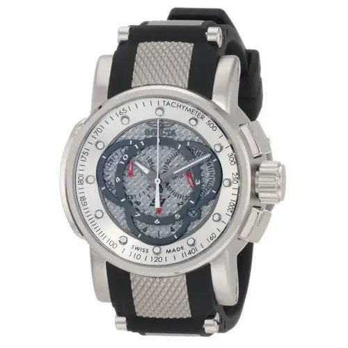Invicta Men’s S1 Rally Chronograph Stainless Steel Black