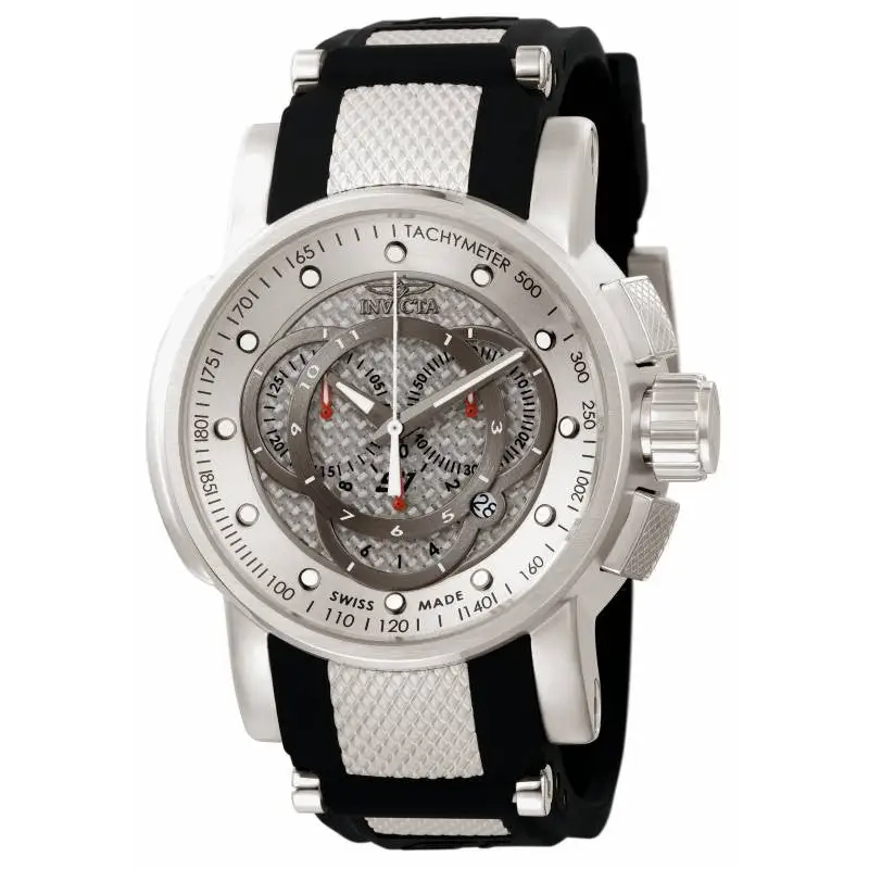 Invicta Men’s S1 Rally Chronograph Stainless Steel Black