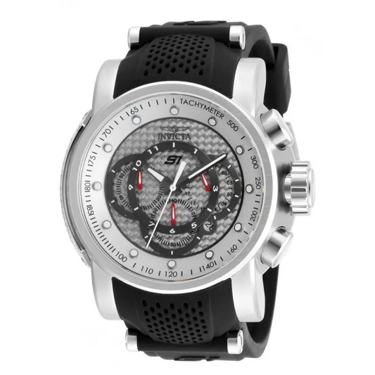 Invicta Men’s S1 Rally Chronograph Stainless Steel Black