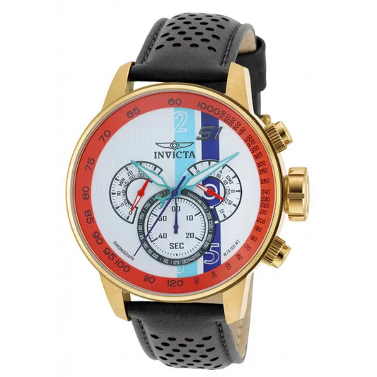 Invicta Men’s S1 Rally Chronograph Stainless Steel Brown