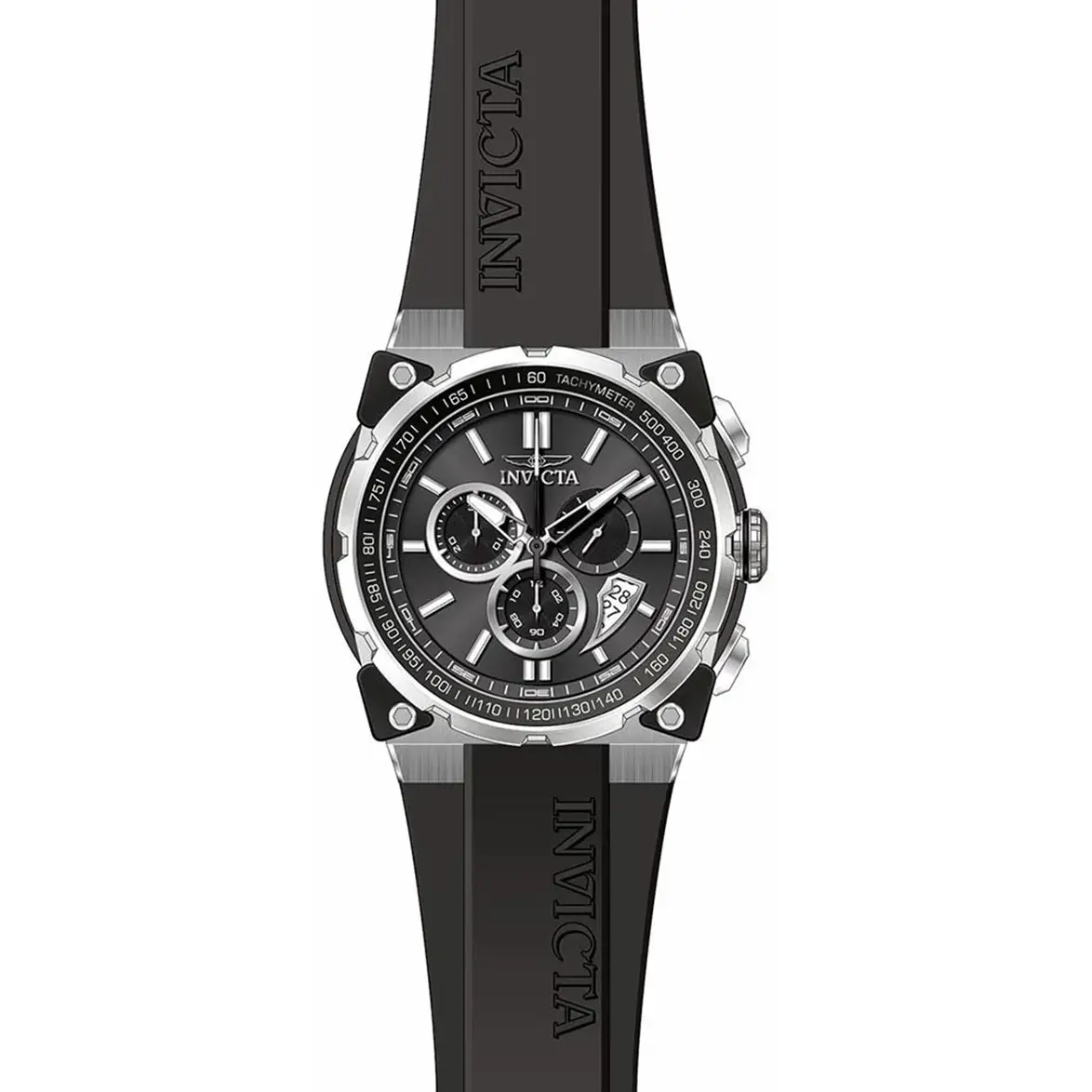 Invicta Men’s S1 Rally Quartz 100m Stainless Steel/Black