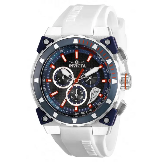 Invicta Men’s S1 Rally Quartz 100m Stainless Steel/White