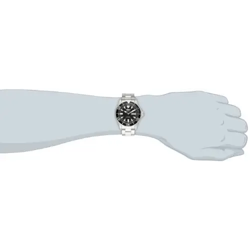 Invicta Men’s Signature Automatic 3 Hand Black Dial Watch