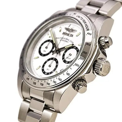 Invicta Men’s Signature Chronograph White Dial Stainless