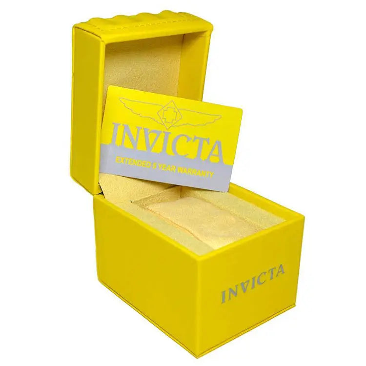 Invicta Men’s Specialty Chrono 100m Gold-Tone S. Steel Blue