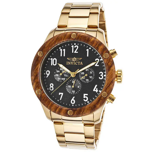 Invicta Men’s Specialty Chronograph 100m Gold Plated