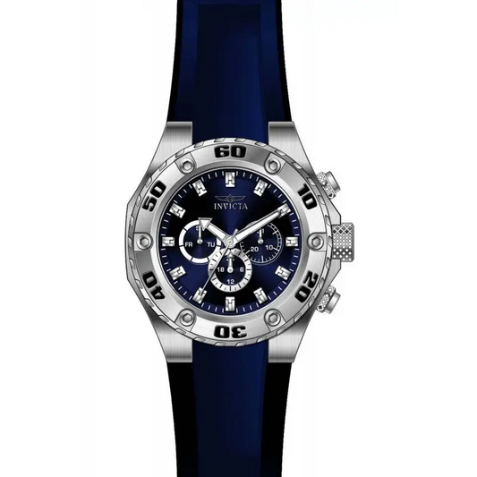 Invicta Men’s Specialty Chronograph Stainless Steel Blue