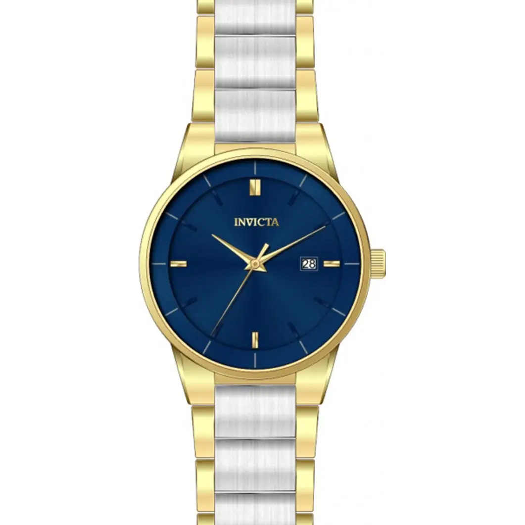 Invicta Men’s Specialty Quartz Blue Dial Two Tone Stainless
