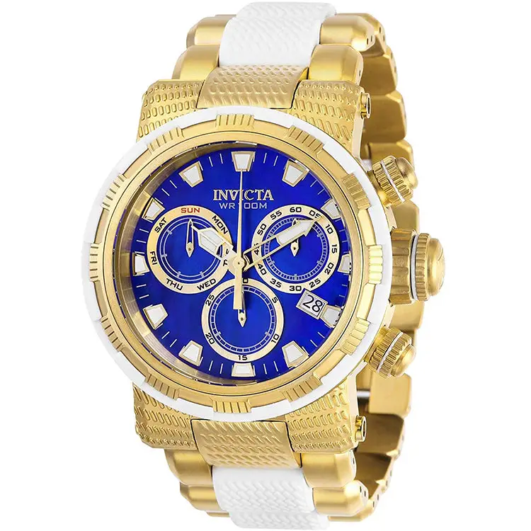 Invicta Men’s Specialty Quartz Chrono 100m Gold Tone