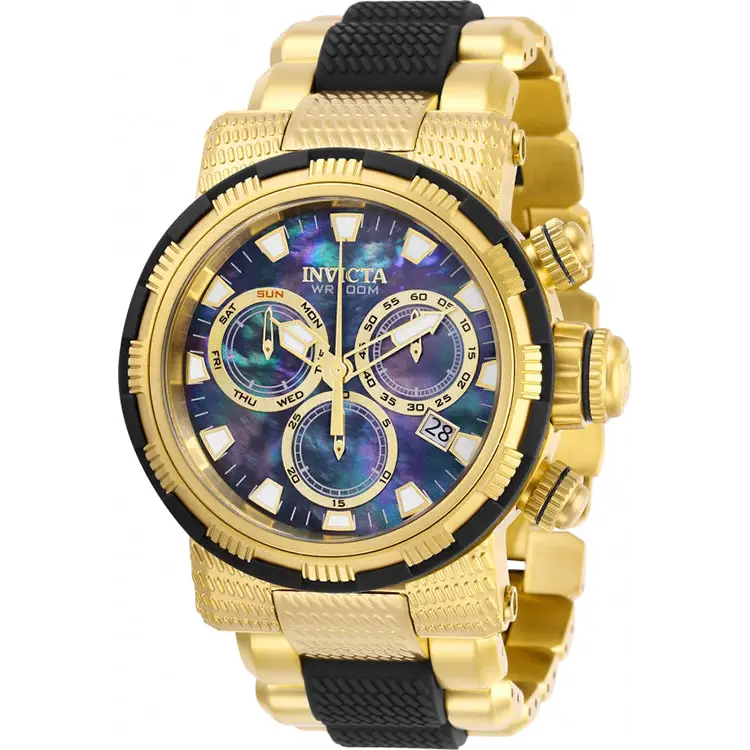 Invicta Men’s Specialty Quartz Chrono 100m Gold Tone