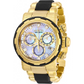 Invicta Men’s Specialty Quartz Chrono 100m Gold Tone