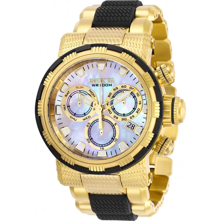 Invicta Men’s Specialty Quartz Chrono 100m Gold Tone