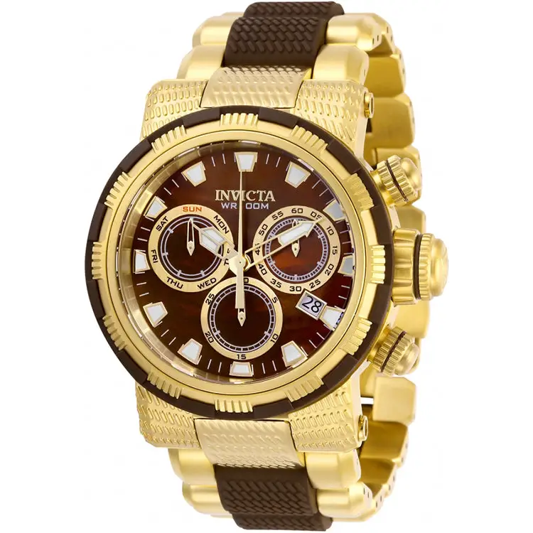 Invicta Men’s Specialty Quartz Chrono 100m Gold Tone