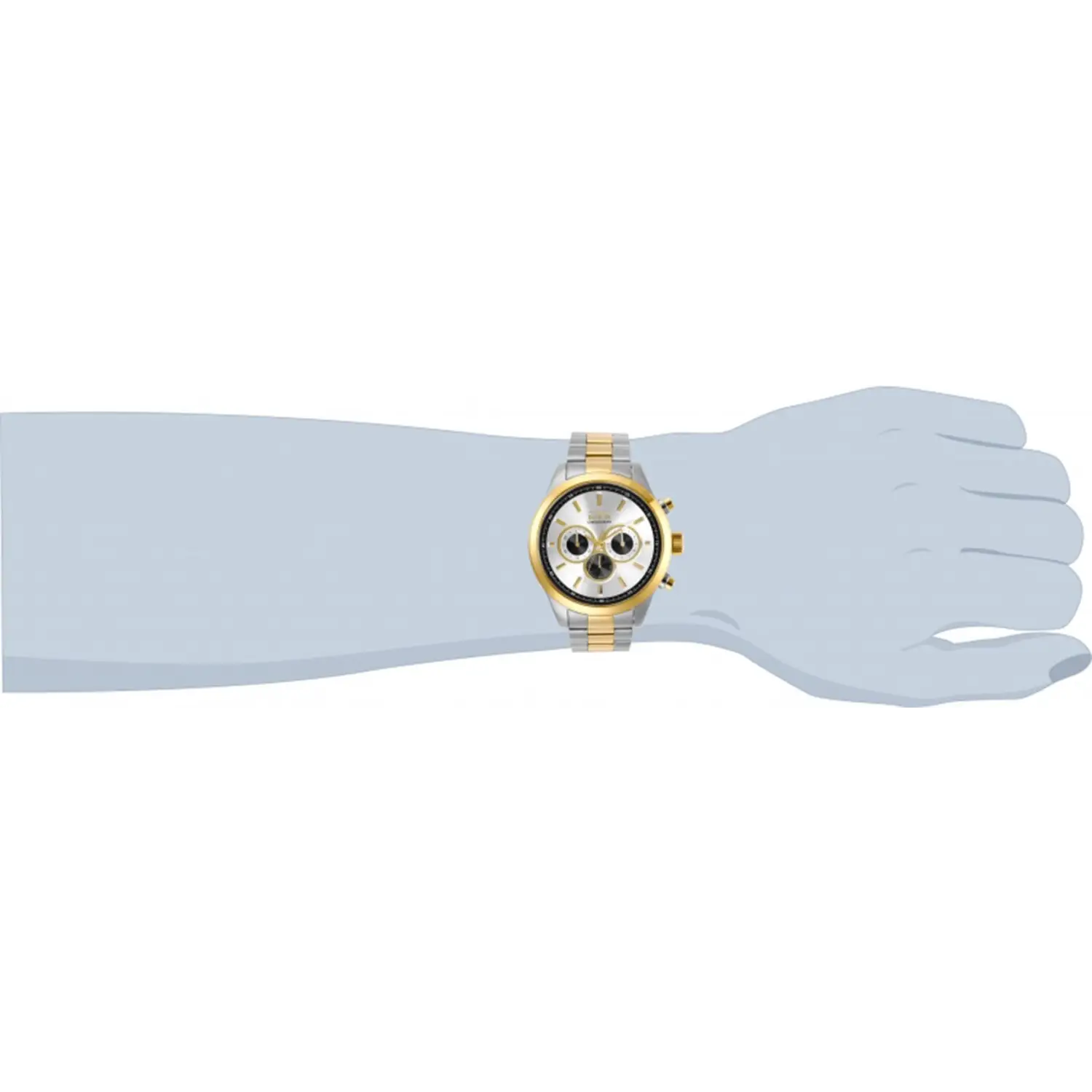 Invicta Men’s Specialty Quartz Chrono 100m Two Tone
