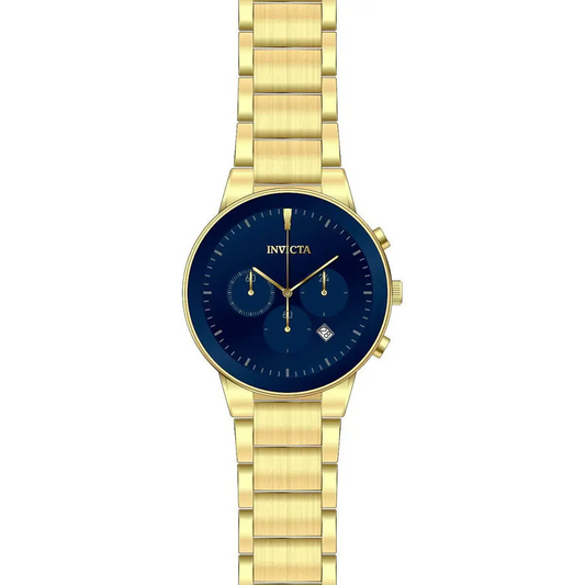 Invicta Men’s Specialty Quartz Chrono Gold Tone Stainless