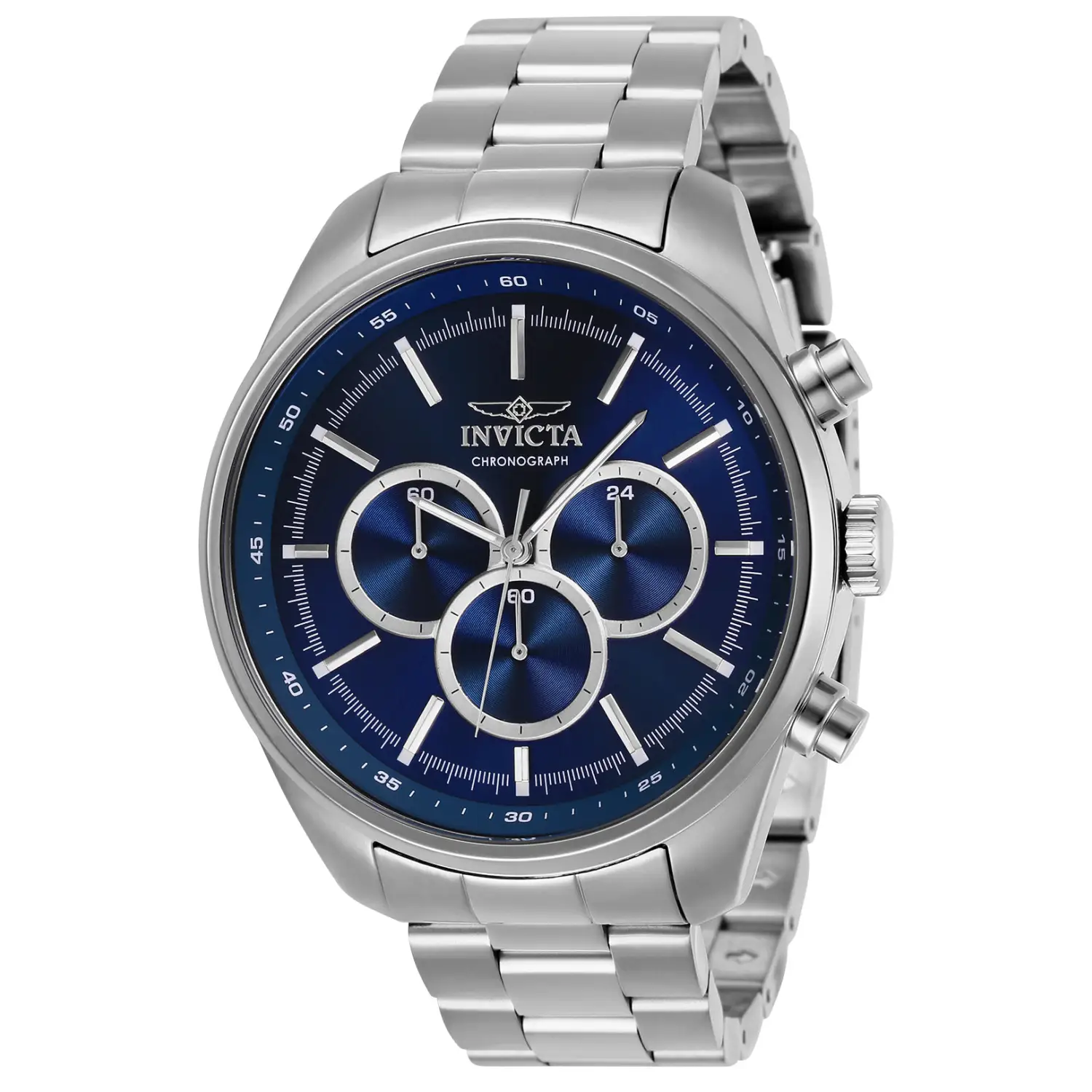 Invicta Men’s Specialty Quartz Chronograph Stainless Steel