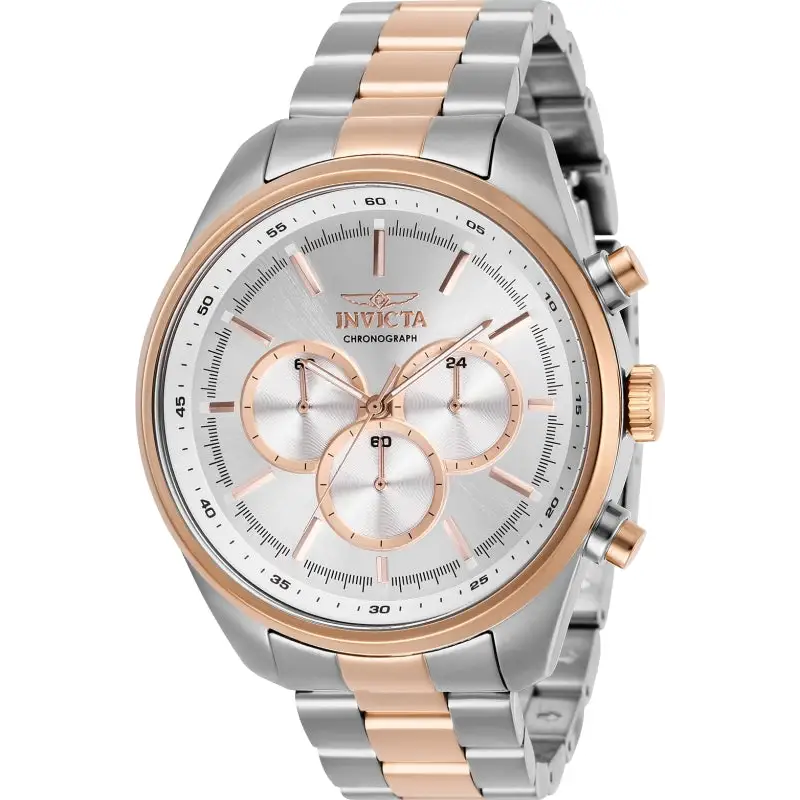 Invicta Men’s Specialty Quartz Chronograph Stainless Steel