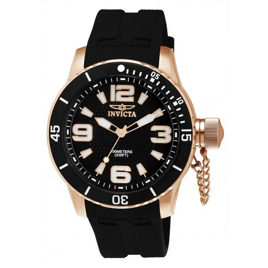 Invicta Men’s Specialty Quartz Stainless Steel Black