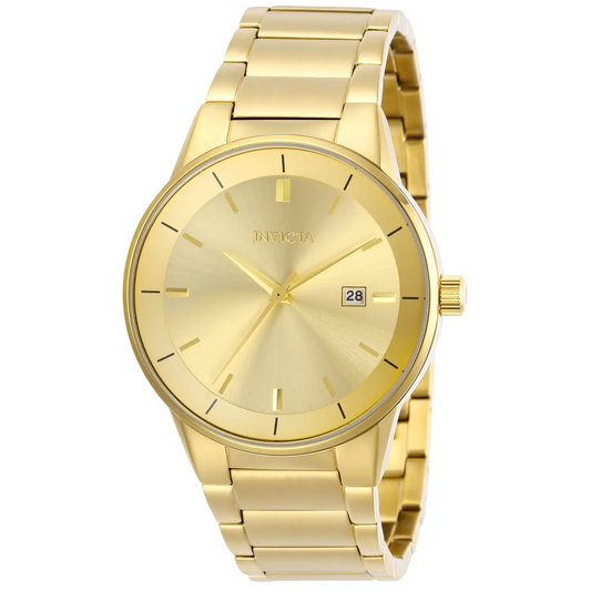 Invicta Men’s Specialty Quartz Stainless Steel Gold Tone