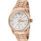 Invicta Men’s Specialty Silver Dial Rose Gold Tone Stainless