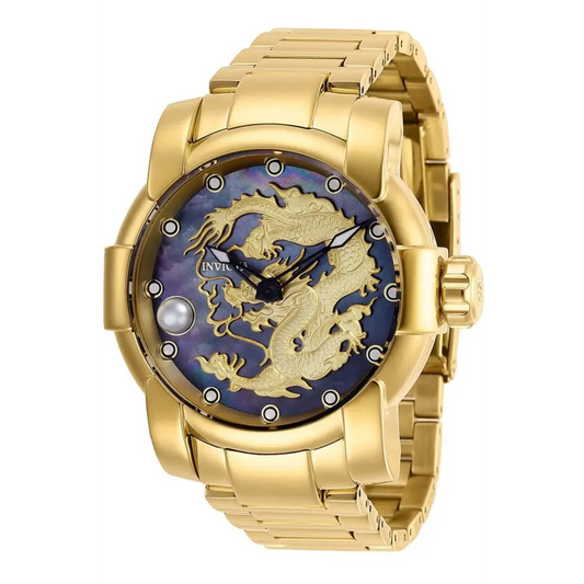 Invicta Men’s Speedway Automatic Stainless Steel Gold Plated